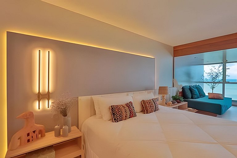 Suite Charme Alto Luxo Beira Mar