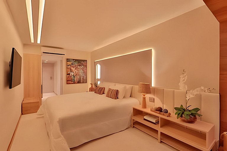 Suite Charme Alto Luxo Beira Mar