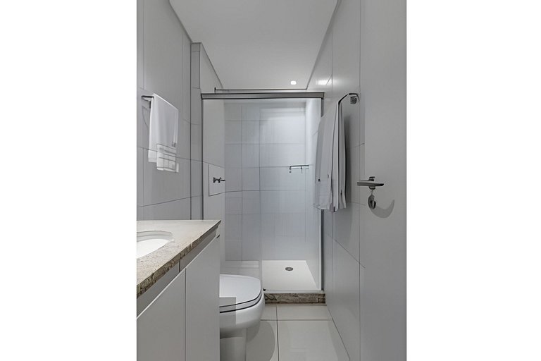 Flat Charme Decorado Piso de Mad