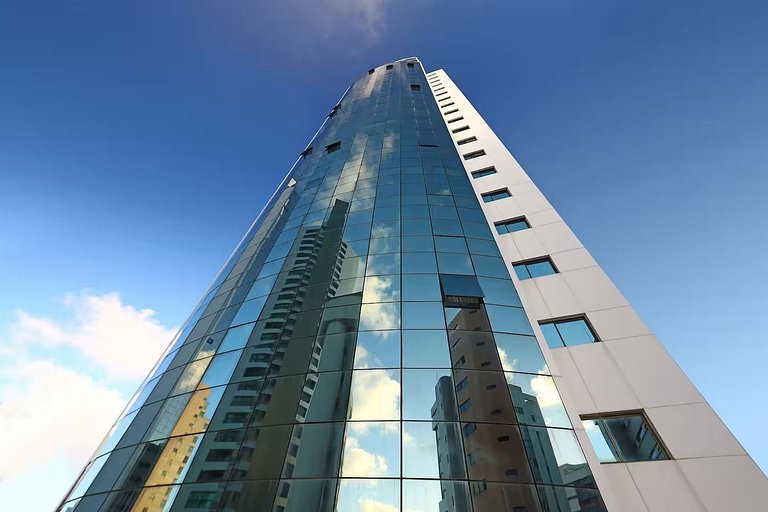 Suite Luxo Com Varanda Andar Alto