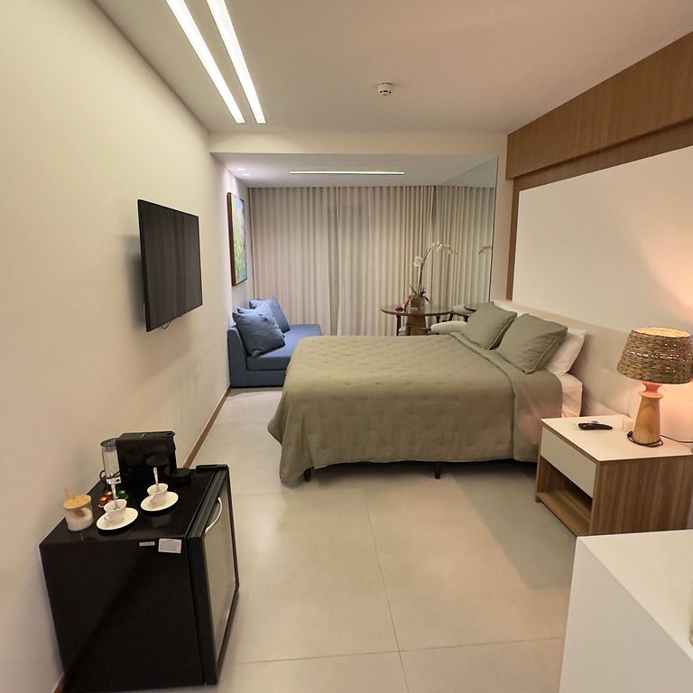 Suíte Alto Luxo Com Varanda