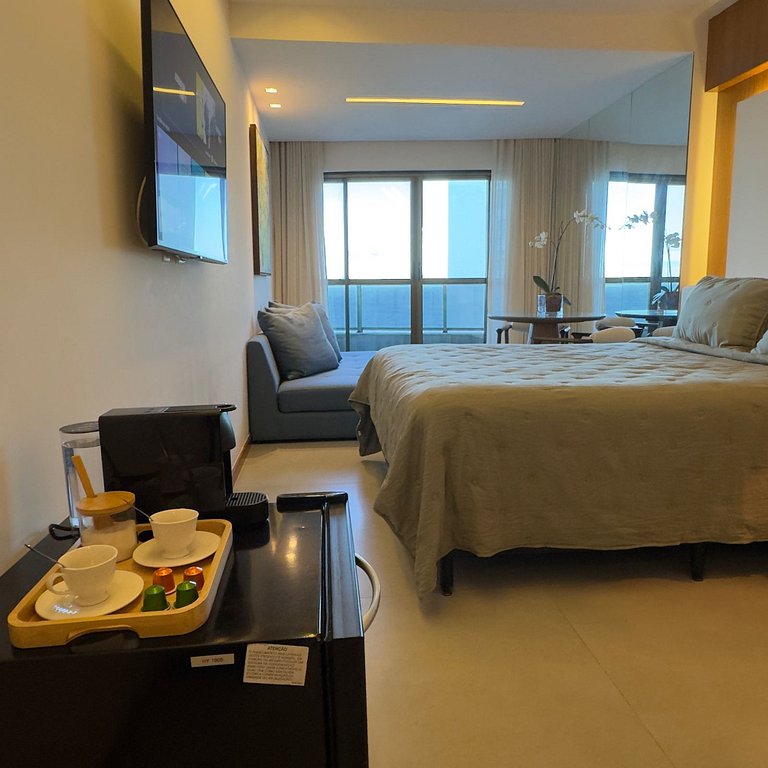 Suíte Alto Luxo Com Varanda
