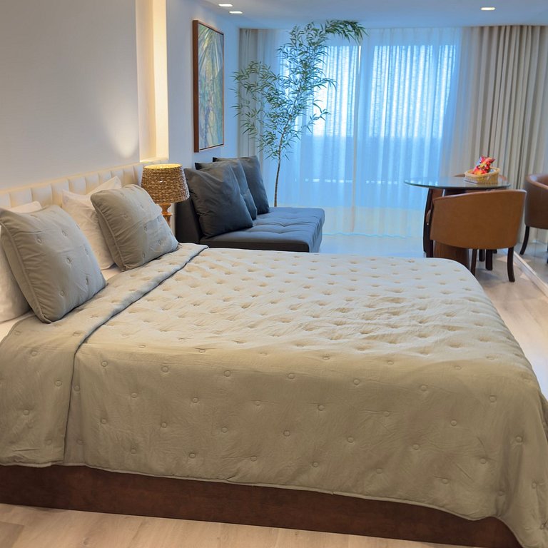 Suite Luxo Com Varanda Andar Alto