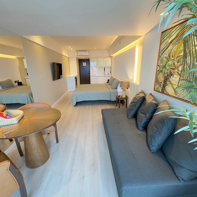 Suite Luxo Com Varanda Andar Alto