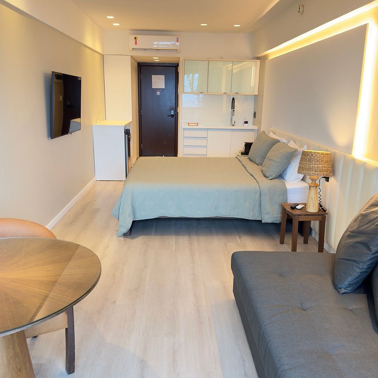 Suite Luxo Com Varanda Andar Alto