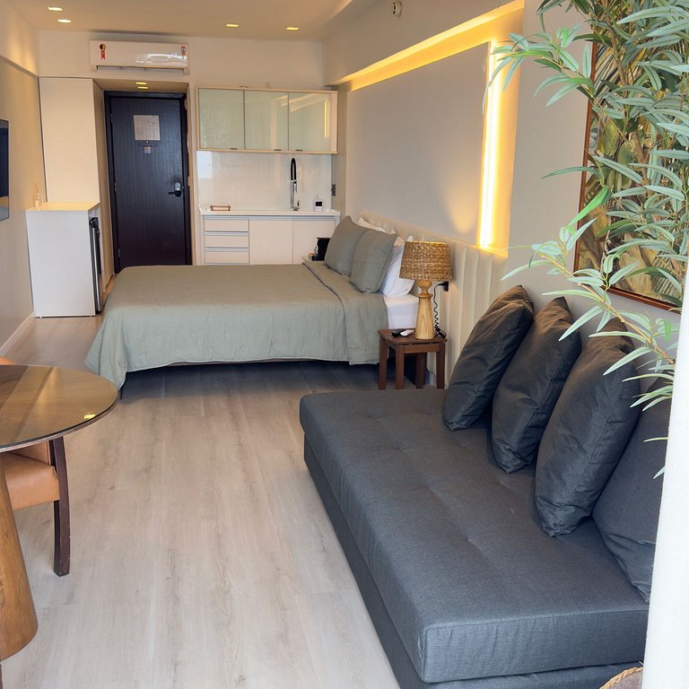 Suite Luxo Com Varanda Andar Alto