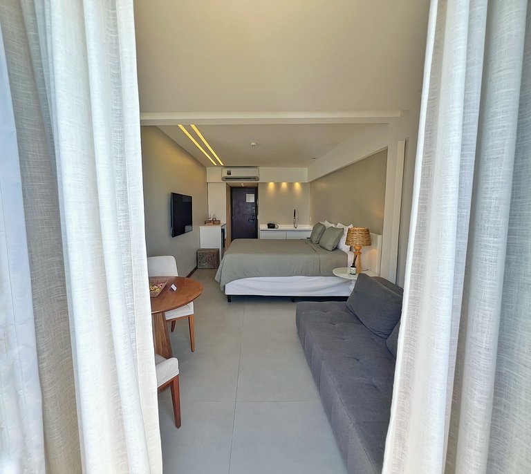 Flat Charme Romântico Beira Mar