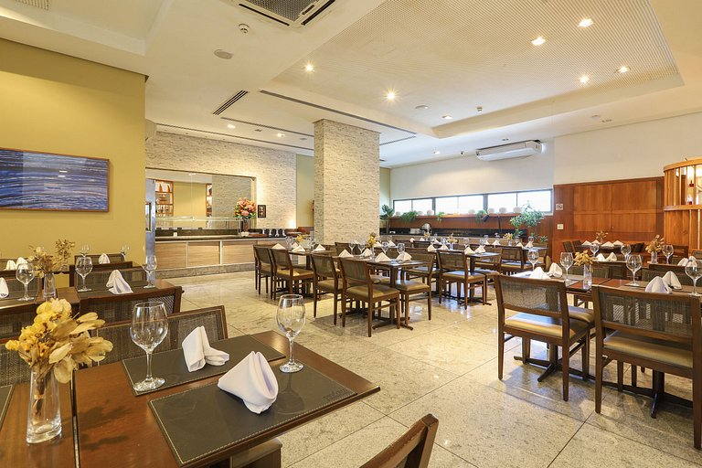 Suite Luxo Com Varanda Andar Alto
