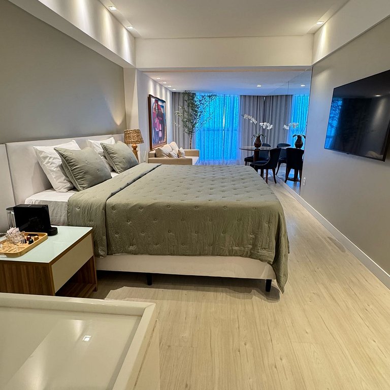 Suite Luxo Decorado Beira Mar