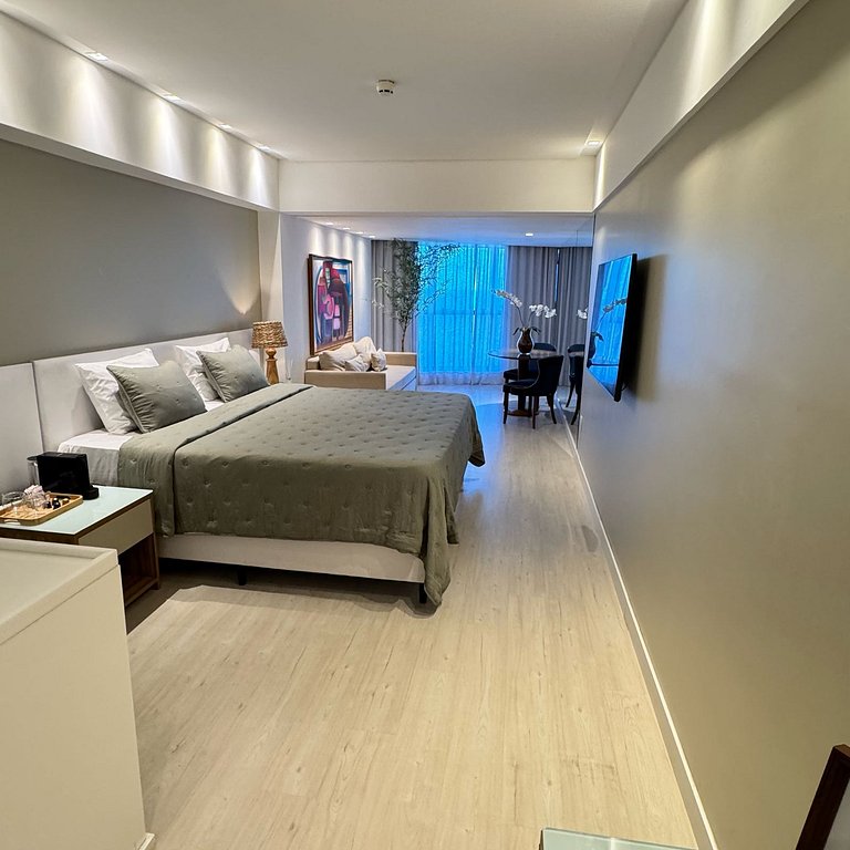 Suite Luxo Decorado Beira Mar