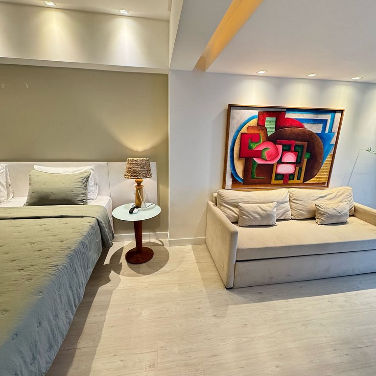 Suite Luxo Decorado Beira Mar