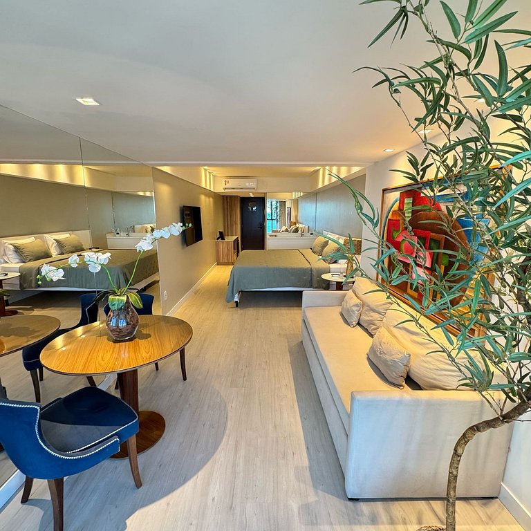 Suite Luxo Decorado Beira Mar