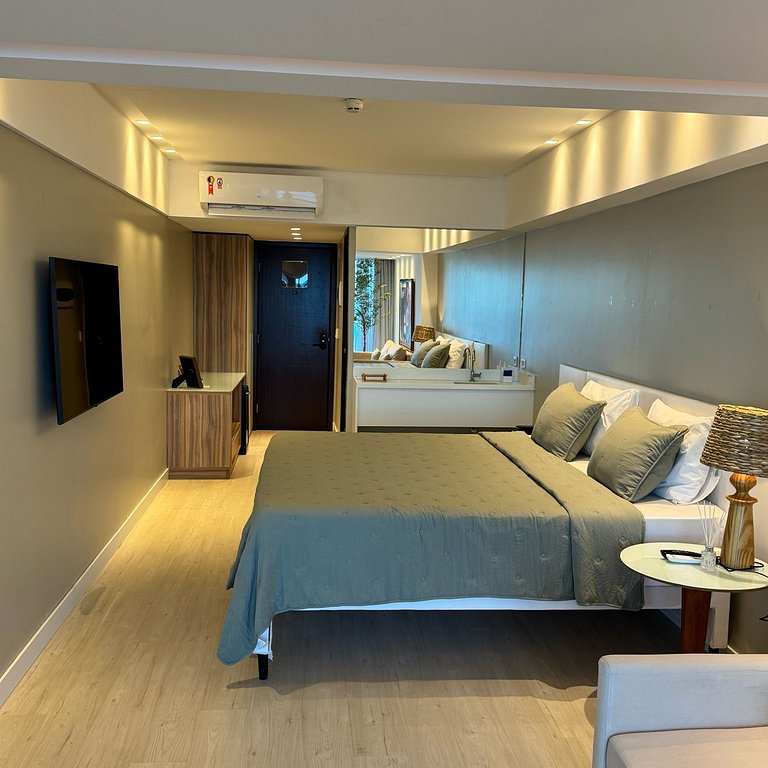 Suite Luxo Decorado Beira Mar