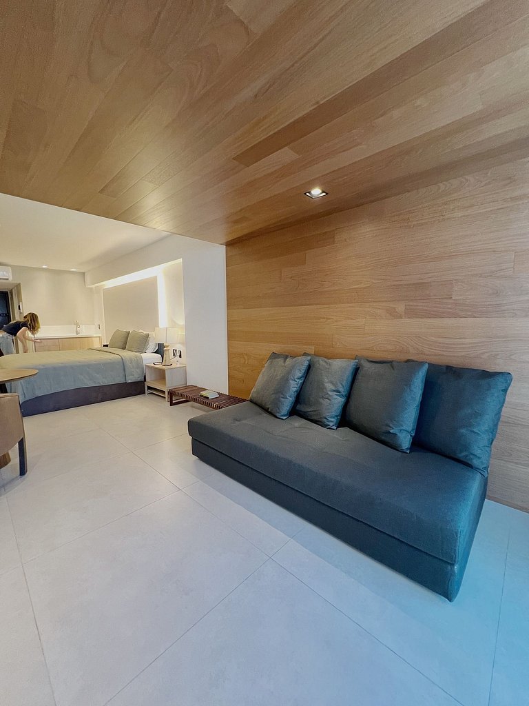 Apartamento Decorado na Beira Mar