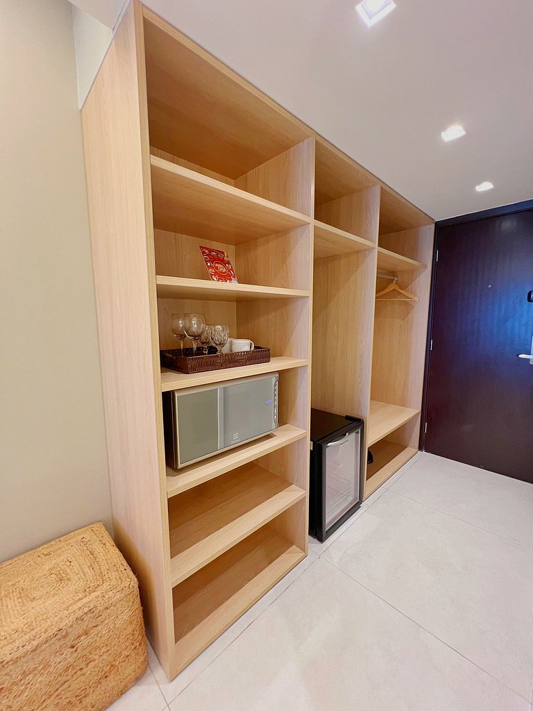 Apartamento Decorado na Beira Mar