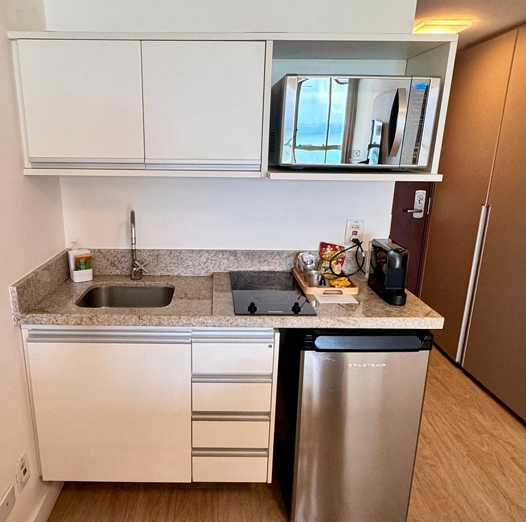 Apartamento Duas Camas de Casal Andar Alto