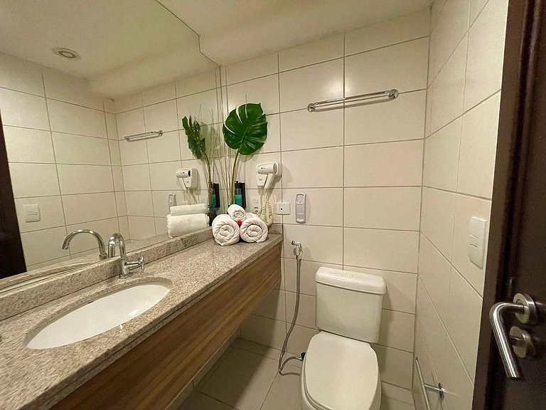 Suite Standard Com Duas Camas e Vista do Mar