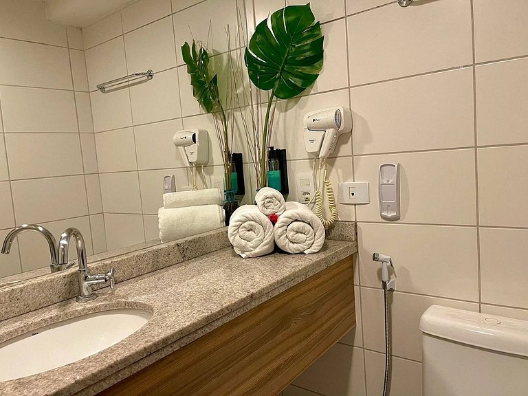 Suite Standard Com Duas Camas e Vista do Mar