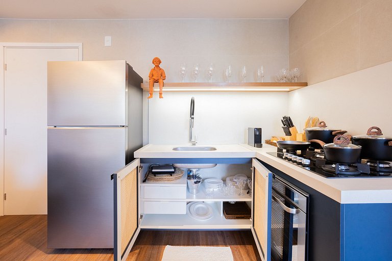 Apartamento Luxo 1 Quarto no Centro de Porto