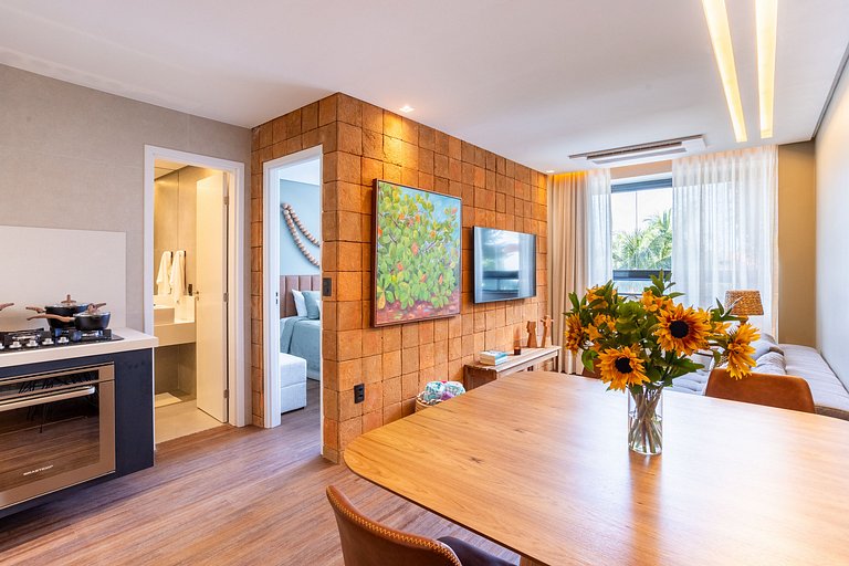 Apartamento Luxo 1 Quarto no Centro de Porto