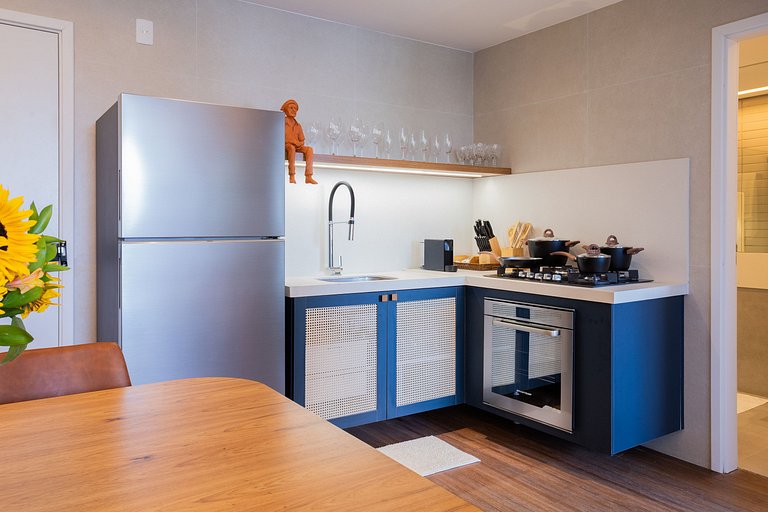 Apartamento Luxo 1 Quarto no Centro de Porto