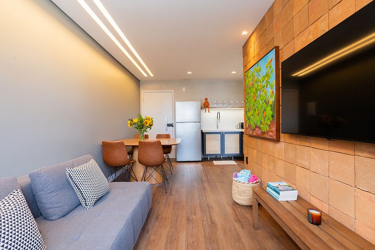 Apartamento Luxo 1 Quarto no Centro de Porto
