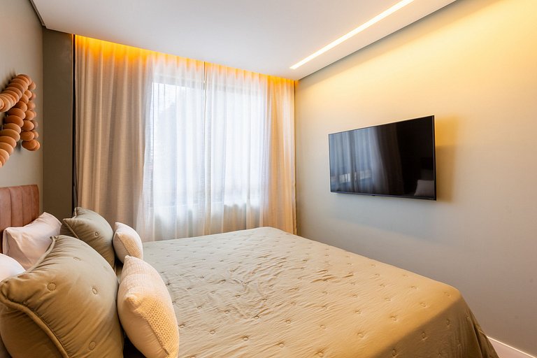 Apartamento Luxo 1 Quarto no Centro de Porto