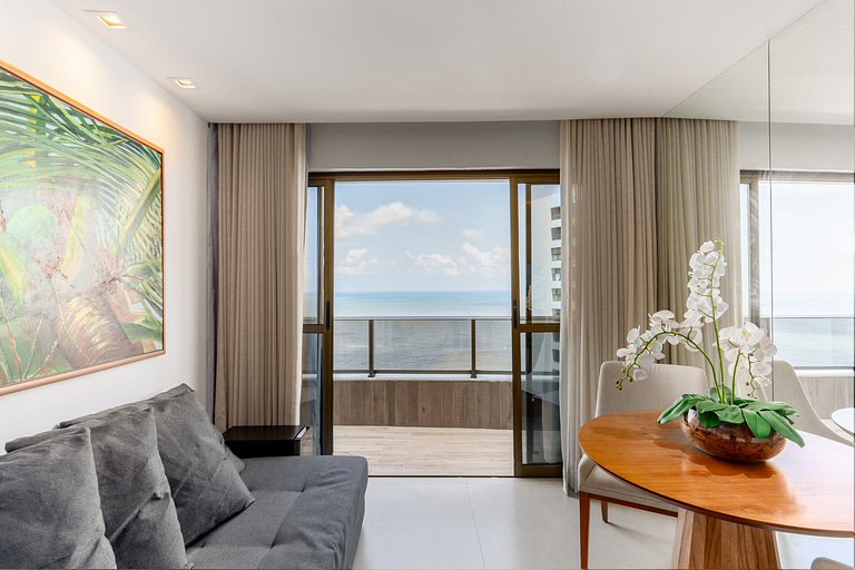 Flat Charme Romântico Beira Mar