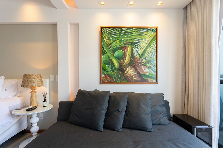 Flat Charme Romântico Beira Mar