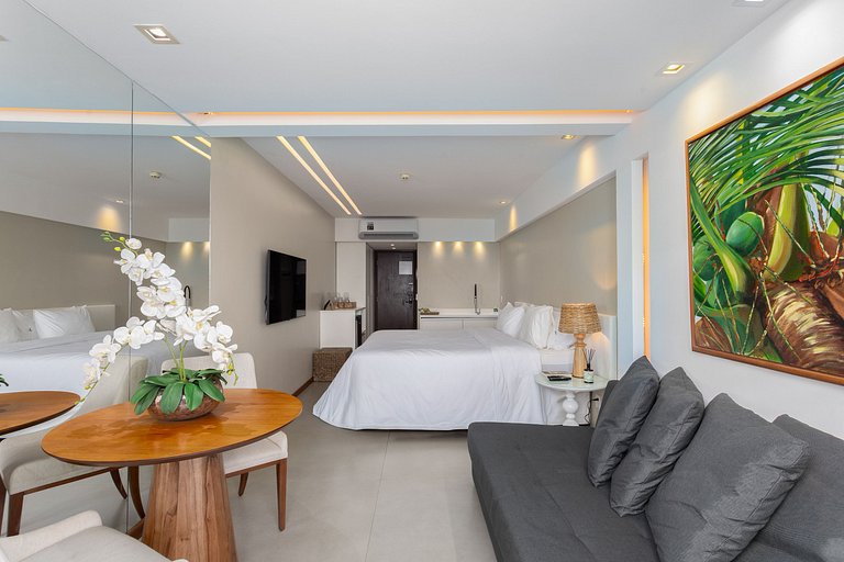 Flat Charme Romântico Beira Mar