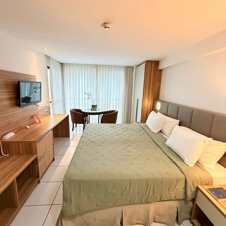 Suite Beira Mar Com Varanda Lateral