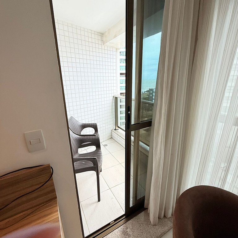 Suite Beira Mar Com Varanda Lateral
