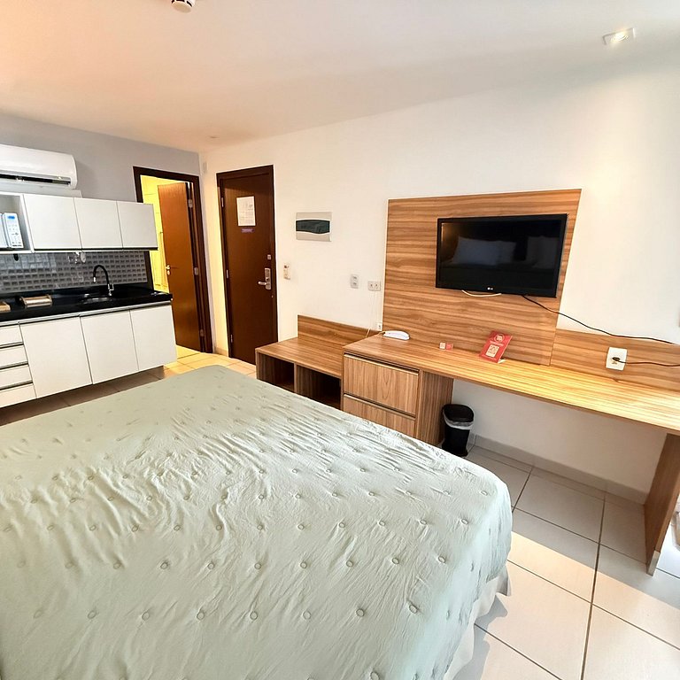 Suite Beira Mar Com Varanda Lateral