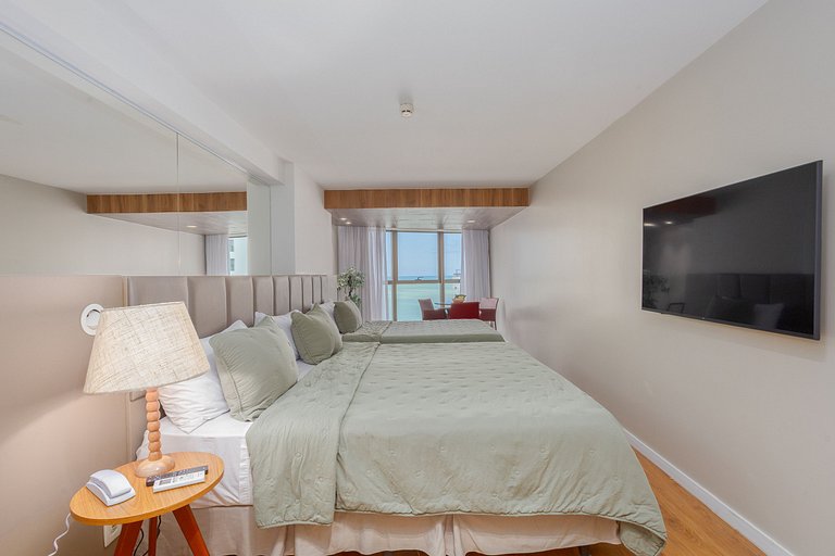 Suíte vista mar de Boa Viagem