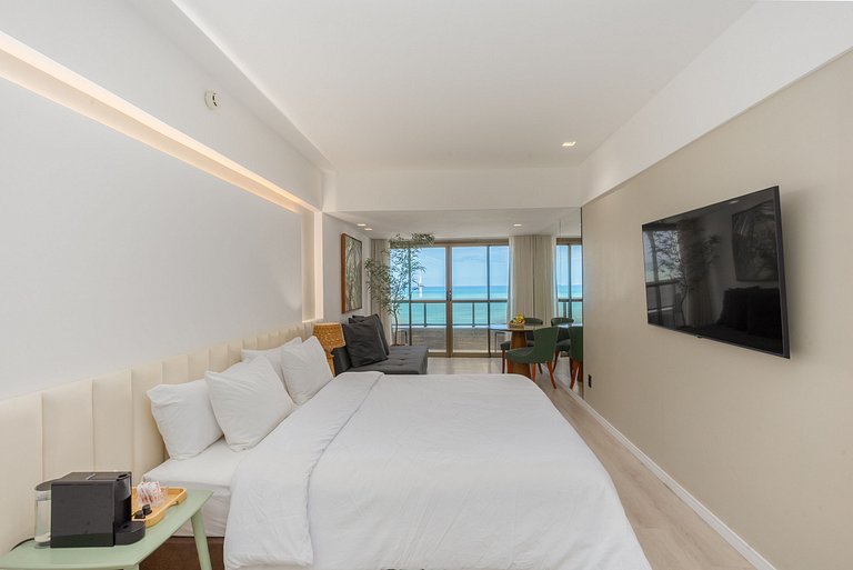 Suite Luxo Com Varanda Andar Alto