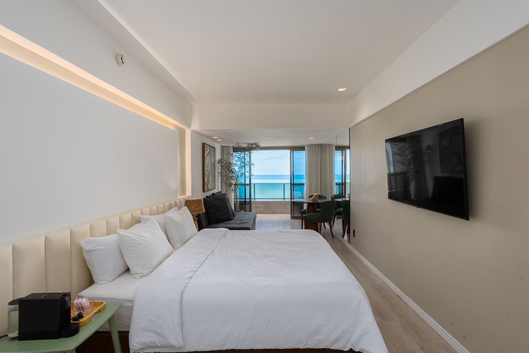 Suite Luxo Com Varanda Andar Alto