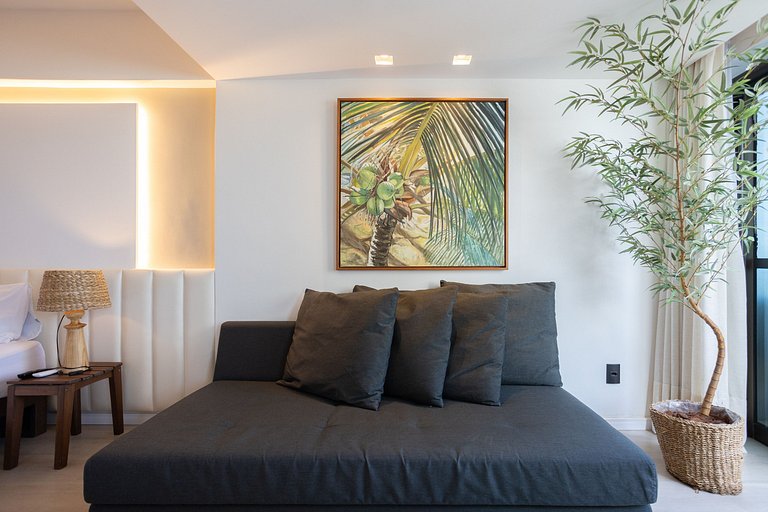 Suite Luxo Com Varanda Andar Alto