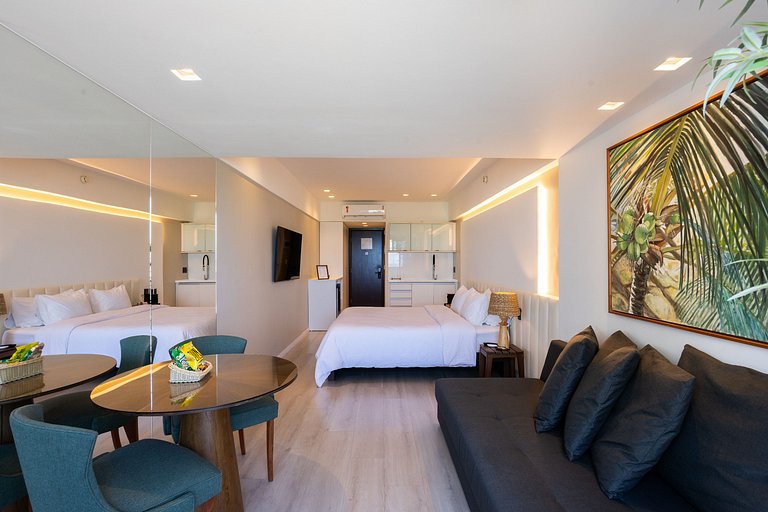 Suite Luxo Com Varanda Andar Alto