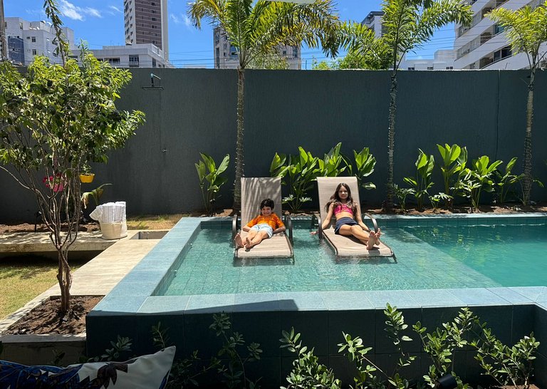 Flat 3 Quartos Alto Luxo - Boa viagem