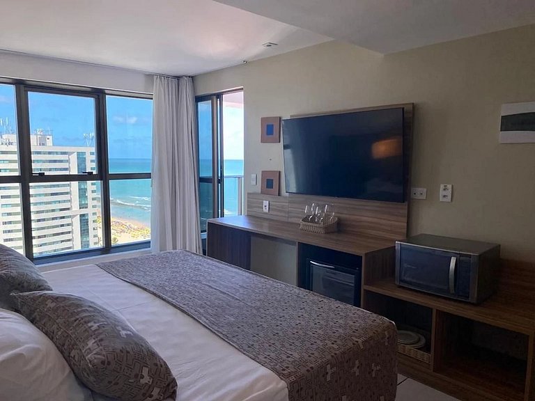 Suite Beira Mar Com Varanda Lateral