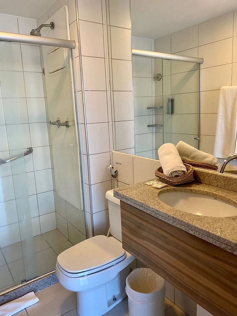 Suite Beira Mar Com Varanda Lateral