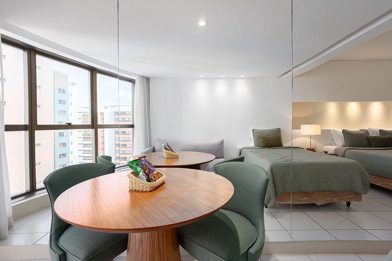 Apartamento Decorado Alto Luxo Beira Mar