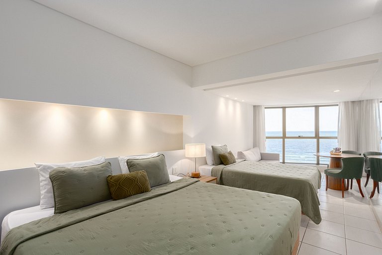 Apartamento Decorado Alto Luxo Beira Mar