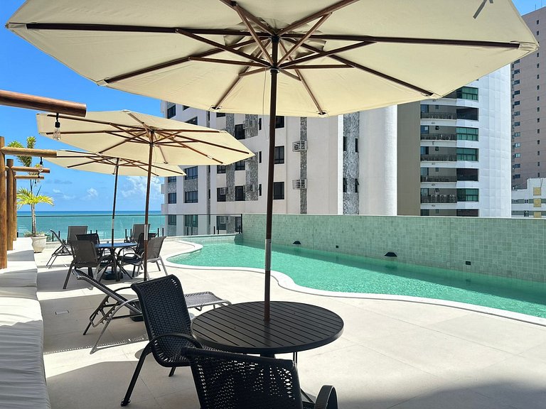 Suite Aconchegante Vista Lateral Andar Alto