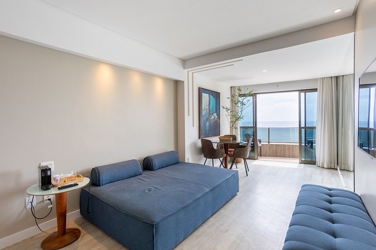 Premium Com Varanda Vista Panorâmica Do Mar 24° Andar