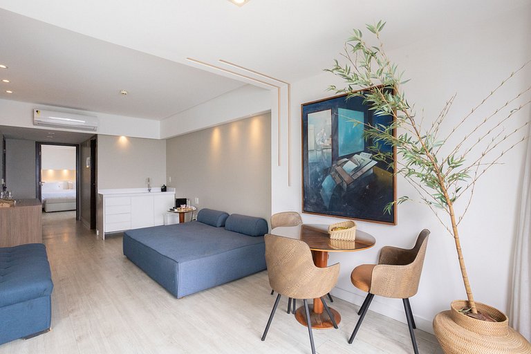 Premium Com Varanda Vista Panorâmica Do Mar 24° Andar