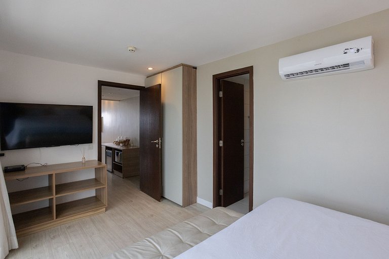 Premium Com Varanda Vista Panorâmica Do Mar 24° Andar