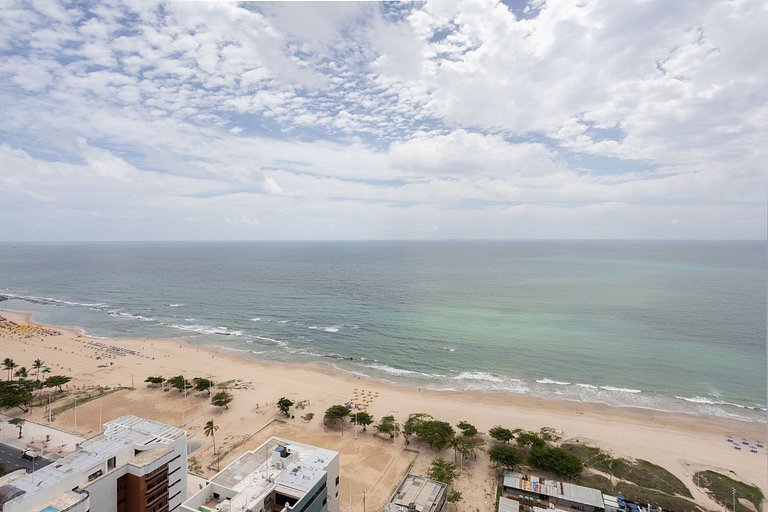 Premium Com Varanda Vista Panorâmica Do Mar 24° Andar