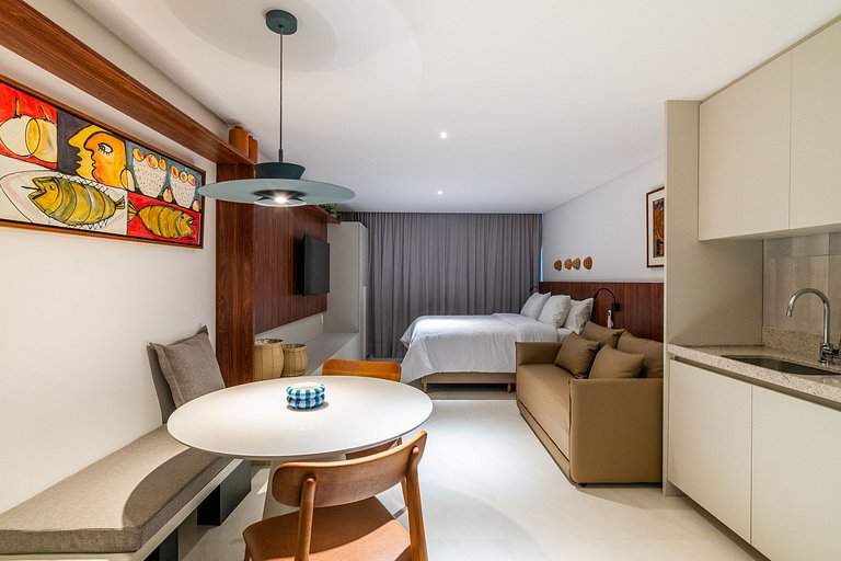 Studio Premium Frente Mar | Vivant Residence