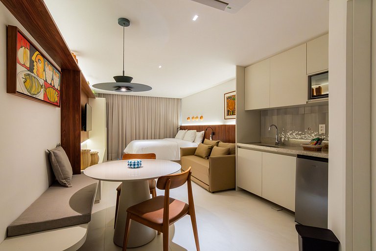 Studio Premium Frente Mar | Vivant Residence